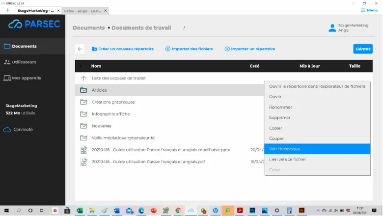 Related to ux et cybersécurité des données : l'exemple parsec