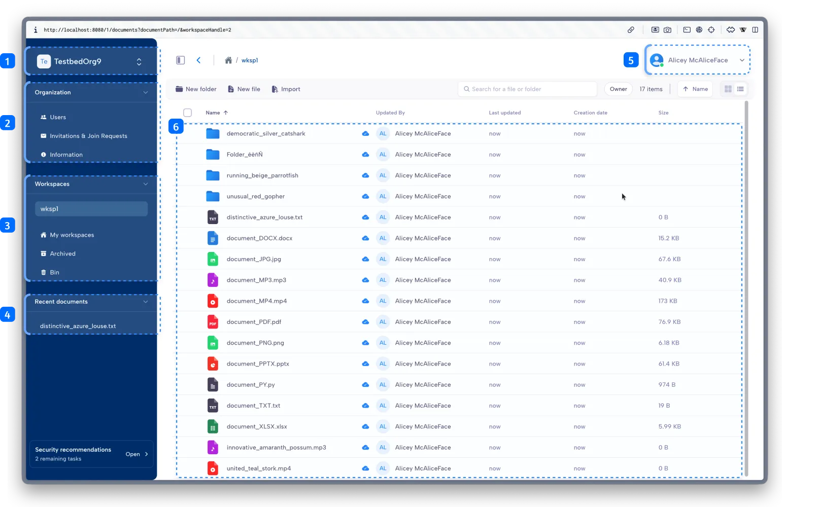 logged screen Parsec